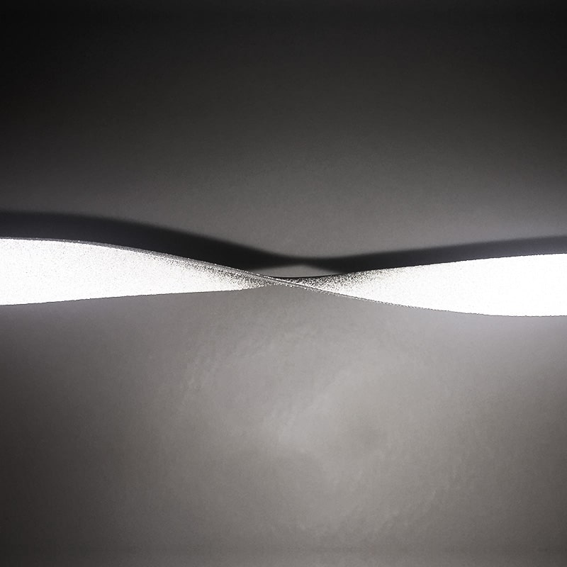 亮银双面反光弹力包边带