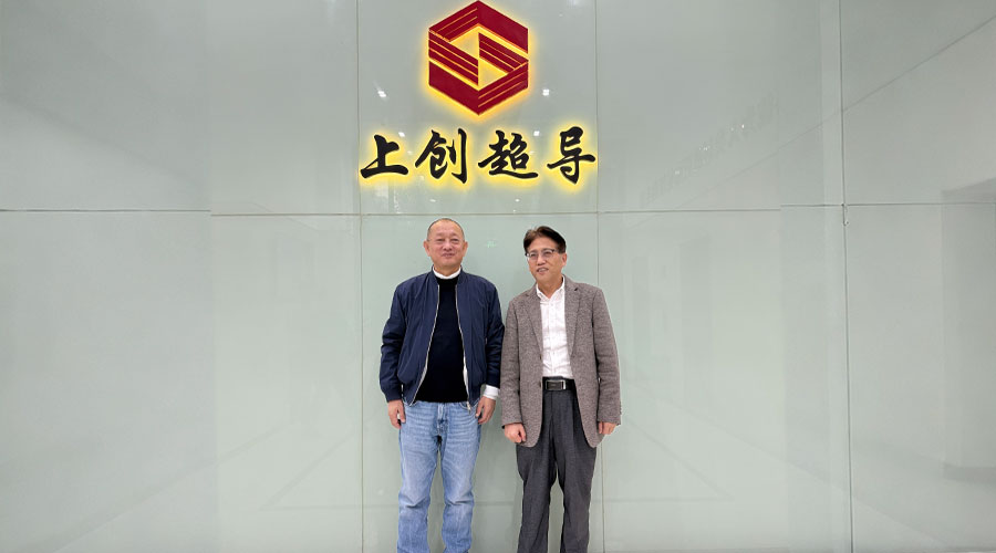 星华新材赴上海上创超导考察调研