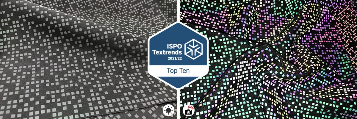 炫彩印花反光面料